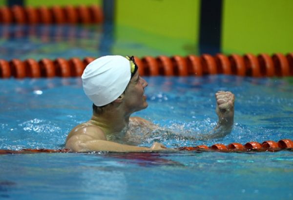 Swimming Schoolboy