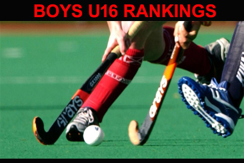 Boys U16 Hockey Rankings 2021
