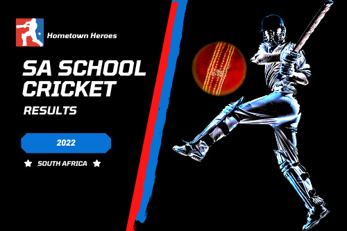 school cricket results 2022
