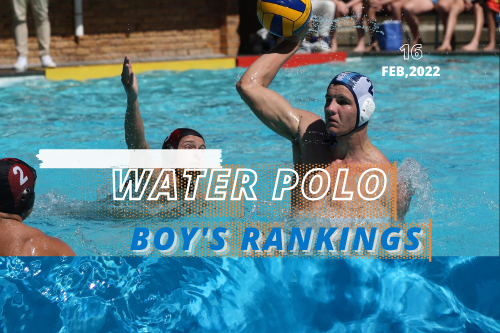 Boys Water Polo Rankings