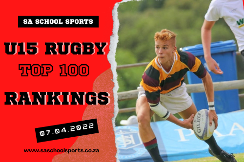 U15 Rugby This Week S Rankings Sa School Sports