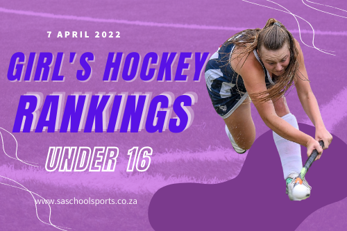 U16 Girls Hockey Rankings