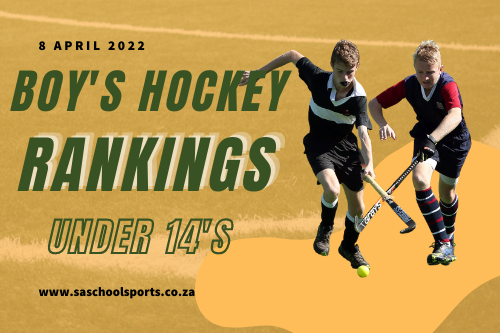 Boys U14 Hockey rankings