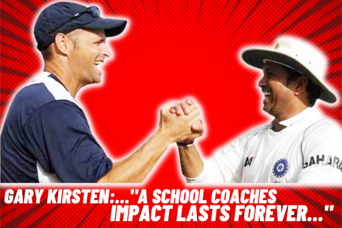 Gary Kirsten school coach