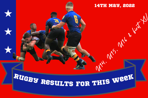 Rugby: This Week’s Results -14/05/2022