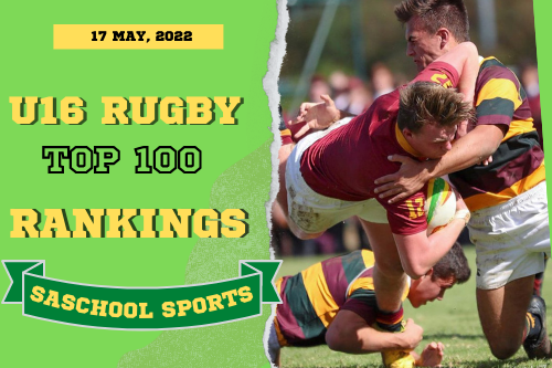 U16 Rugby: Rankings 17/05/2022