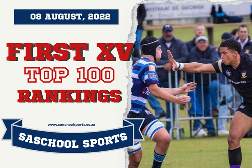 First XV Rugby Rankings: 08/08/2022