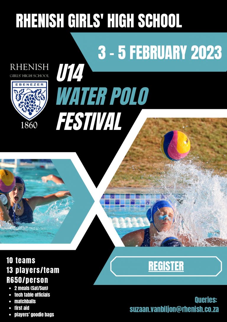 Water Polo Festival in 2023 at Rhenish Girls for U14 Girls Register