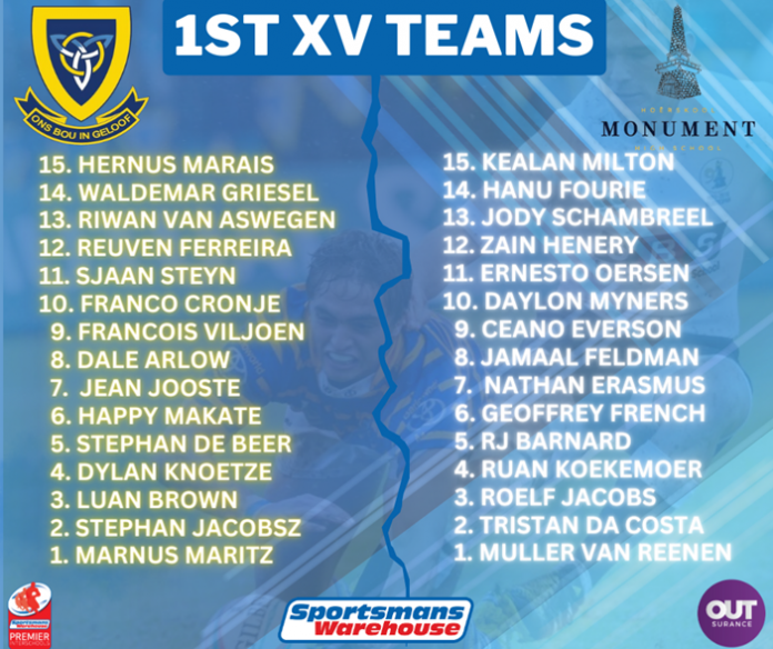 waterkloof vs monument teams