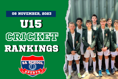 School Cricket U15 Rankings 2023