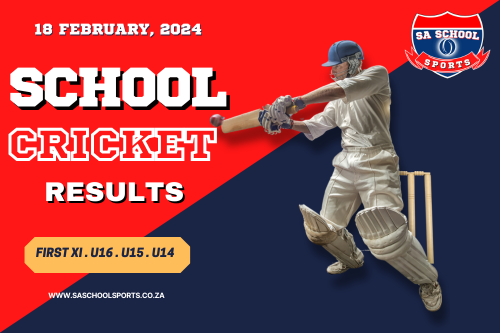 School Cricket Results: 18/02/2024