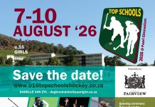 Save the date: u16 Girls Hockey Tournament at Paarl Gym 2026 paarlgym hockey -save the date
