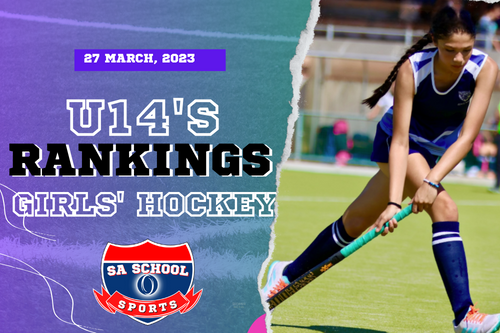 School Hockey Girls’ U14 Rankings: 27/03/2024