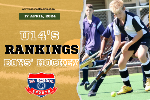 School Hockey Rankings 14 Boys: 17/04/2024