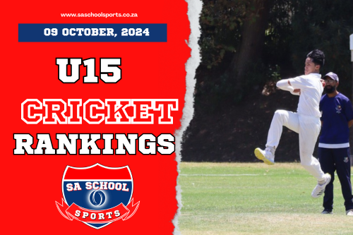 U15 School Cricket Rankings: 09/10/2024