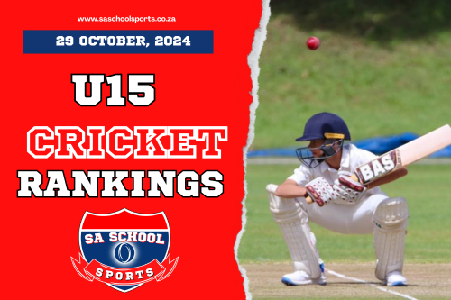 U15 School Cricket Rankings: 29/10/2024