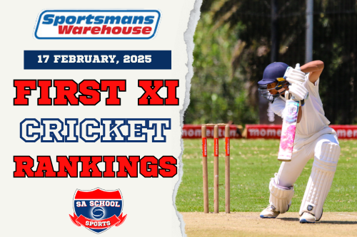 School Cricket First XI Rankings: 17/02/2025