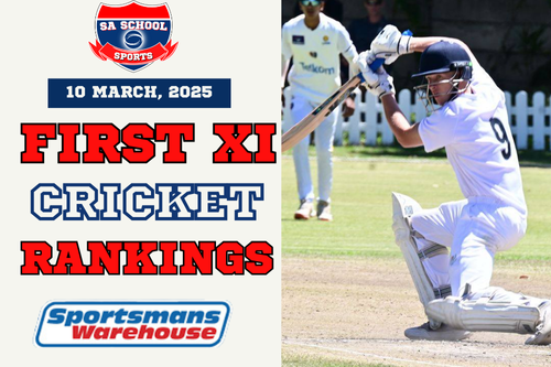 First XI School Cricket Rankings: 10/03/2025