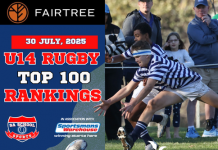FAIRTREE U14 School Rugby Rankings: 30/07/2025 school rugby rankings