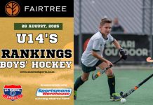 FAIRTREE Boys’ U14 Hockey Rankings 2025 school hockey rankings