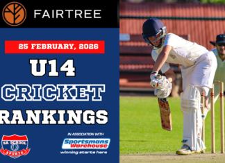 FAIRTREE U14 Cricket Rankings: 25/02/2026