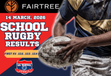 FAIRTREE School Rugby Results: 14/03/2026 School Rugby Results for 2026