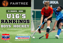 FAIRTREE U16 Boys’ Hockey Rankings: 31/03/2026