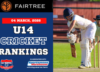 FAIRTREE U14 Cricket Rankings: 04/03/2026