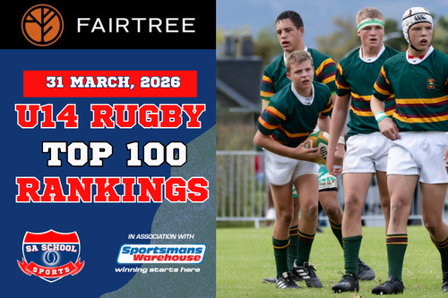 FAIRTREE U14 Rugby Rankings: 31/03/2026