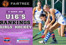 FAIRTREE U16 Girls’ Hockey Rankings: 31/03/2026 school hockey rankings
