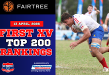 FAIRTREE First XV Rugby Rankings: 13/04/2026 First XV School Rugby Rankings 2026