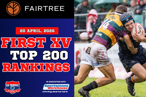 FAIRTREE First XV Rugby Rankings: 20/04/2026