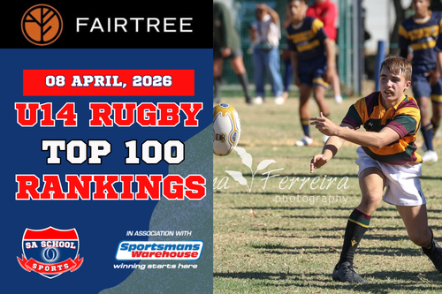 FAIRTREE U14 School Rugby Rankings: 08/04/2026