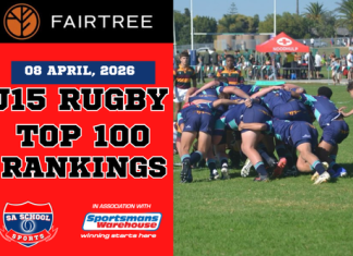 FAIRTREE U15 Rugby Rankings: 08/04/2026 school rugby rankings